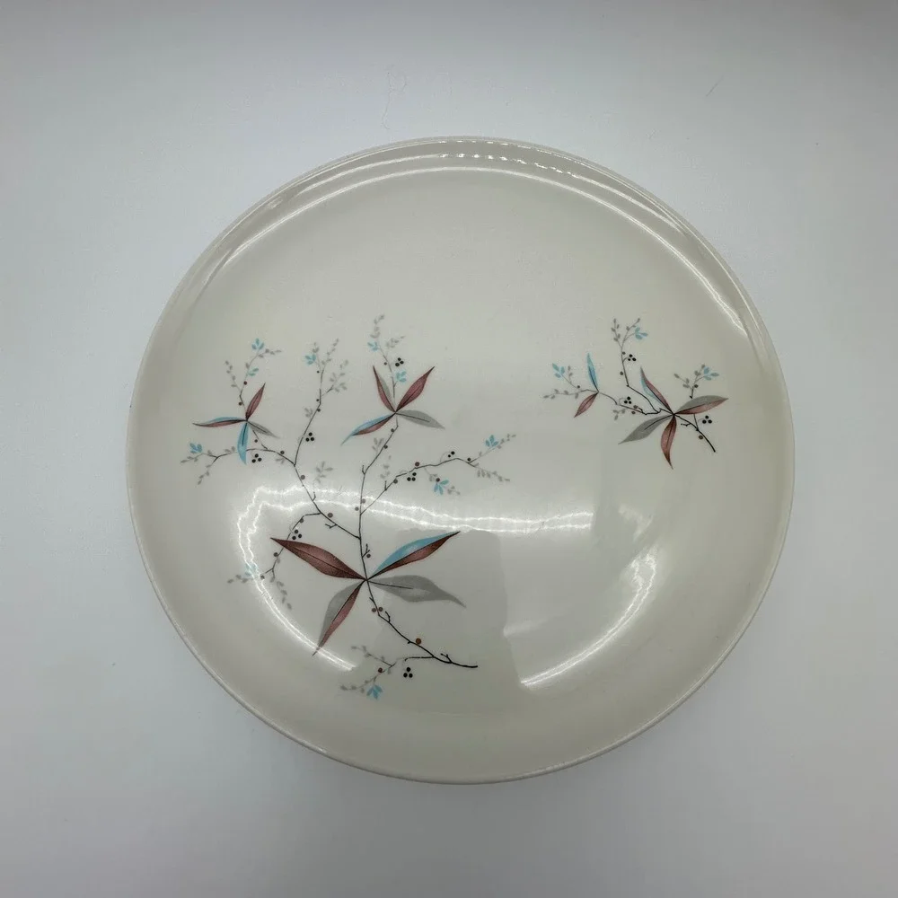 3 Syracuse Carefree True China Finesse Dinner Plates 10 Inch MCM Botanical USA
